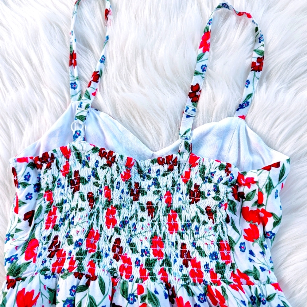 OLD NAVY flower summer spaghetti strap dress, size XS - Picture 6 of 6